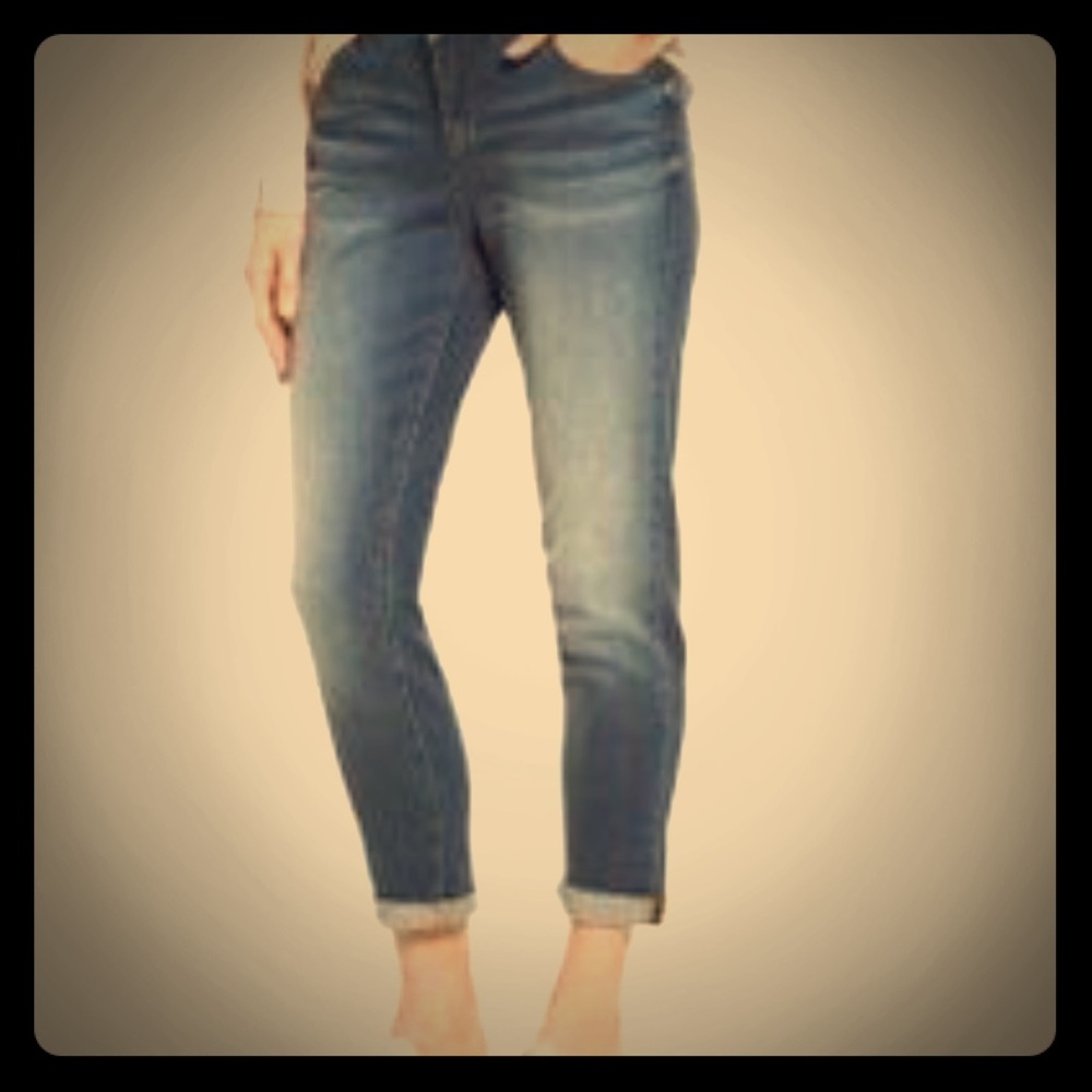 MOTHER brand jeans cropped- fit like a 26! EUC!